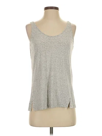 Pre-owned Soma Tank Top Gray Strapless Neckline Tops