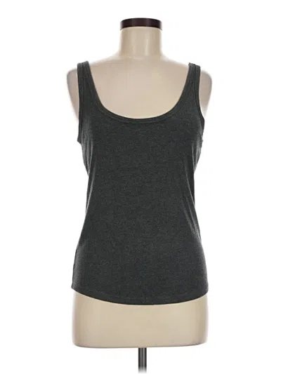 Pre-owned Soma Tank Top Gray Strapless Neckline Tops
