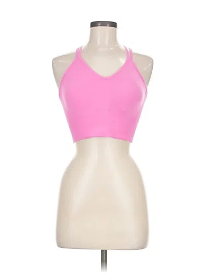 Pre-owned Soma Tank Top Pink Halter Neckline Tops