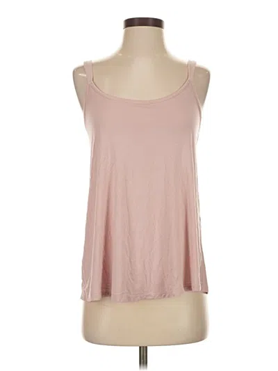 Pre-owned Soma Tank Top Pink Strapless Neckline Tops