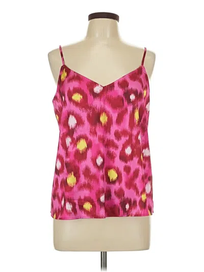 Pre-owned Soma Tank Top Pink Strapless Neckline Tops