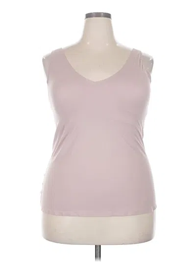 Pre-owned Soma Tank Top Pink Sweetheart Neckline Tops