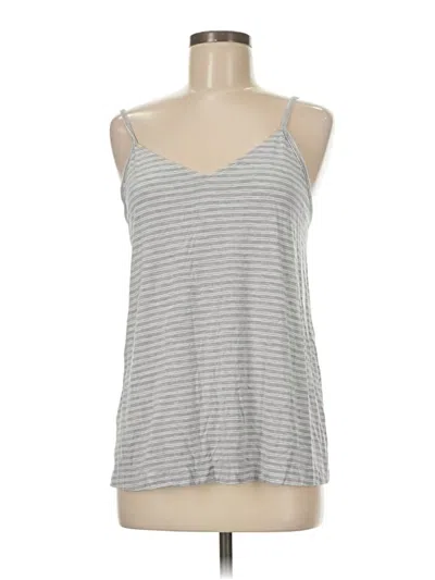 Pre-owned Soma Tank Top Silver Halter Neckline Tops