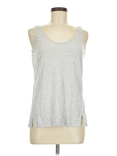 Pre-owned Soma Tank Top Silver Halter Neckline Tops