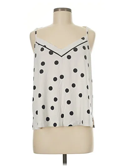Pre-owned Soma Tank Top Silver Halter Neckline Tops