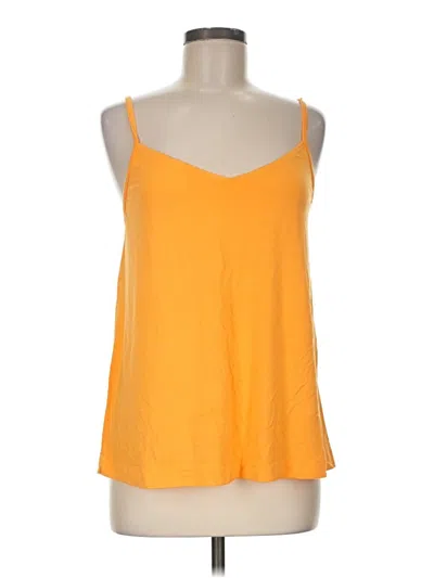Pre-owned Soma Tank Top Yellow Halter Neckline Tops