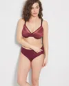Soma Unbelievable Lift Unlined Perfect Coverage T-shirt Bra In Red Size 34d |  Women's Bras In Velvet Plum