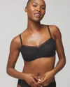 Soma Stretch Lace Unlined Balconette Bra In Black Size 38d In Black