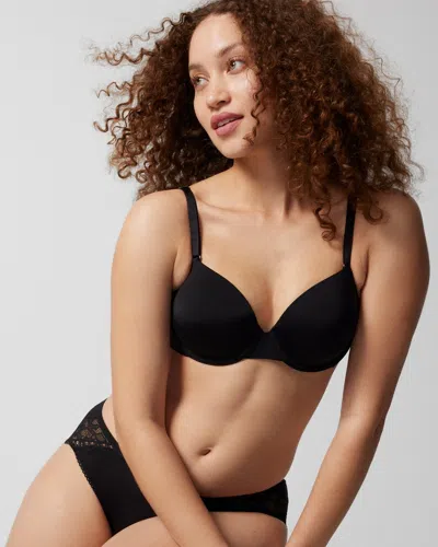 Soma Vanishing 360 Perfect Coverage Bra In Black
