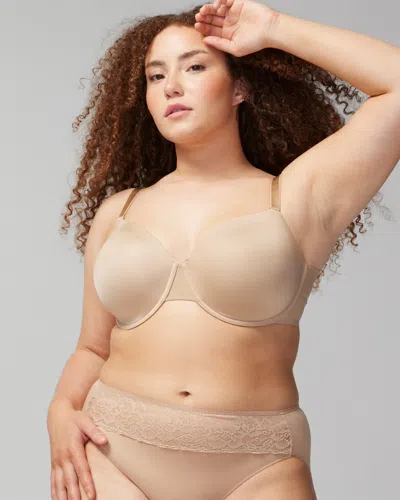 Soma Vanishing 360 Perfect Coverage Bra In Nude