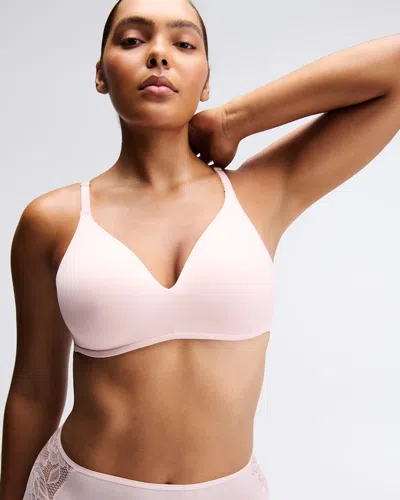 Soma Vanishing Lightly Lined Wireless Bra In Pink Size 32a |  Women's Bras In Pretty Pink