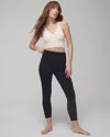 Soma Women's High-waist Crop Leggings In Black Size Xl |  In Black