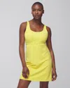 SOMA WOMEN'S 24/7 STRAPPY BACK SPORT DRESS IN YELLOW SIZE XL | SOMA