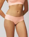 SOMA WOMEN'S ALMOST BARE CHEEKY HIPSTER UNDERWEAR IN APRICOTTA SIZE LARGE | SOMA