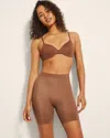 Soma Women's Skimming Shorts In Brown Size Large |  In Cinnamon Latte