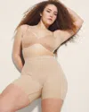 Soma Women's Skimming Shorts In Nude Size Large |  In Nude