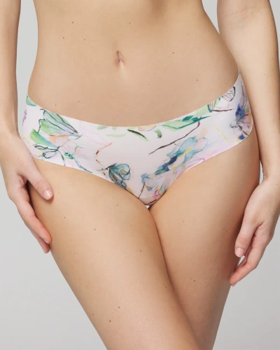 Soma Women's Almost Bare Cheeky Hipster Underwear In Light Pink Floral Size Xs |  In Sketchbook Flora Mini Ivo