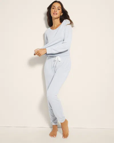 Soma Women's Banded Ankle Pants In Blue Size 2xl |  In Blue Mist