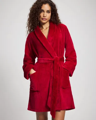 Soma Women's Bathrobe In Red Size Large/xl |  In Paint The Town Red