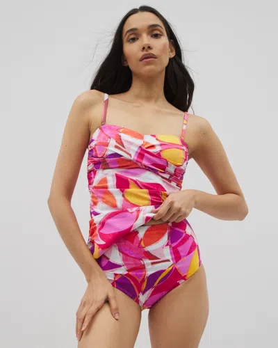 Soma Women's Beyond Control Riviera Maya High-waist Swim Bottom In Purple Size 6 |  In Orchid