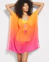 Soma Women's Bleu Rod Beat The Heat Caftan In Pink Size Large |  In Rosa