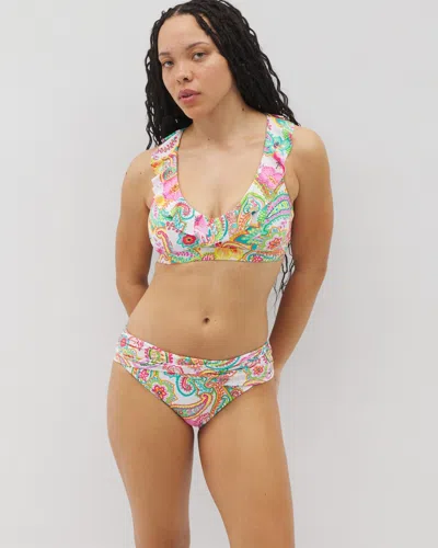Soma Women's Bleu Rod Beattie All Set For Summer Sarong Hipster Swim Bottom Size 12 |  In Multicolor