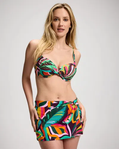 Soma Women's Bleu Rod Beattie Wild And Free Skirted Swim Bottom Size 4 |  In Multicolor