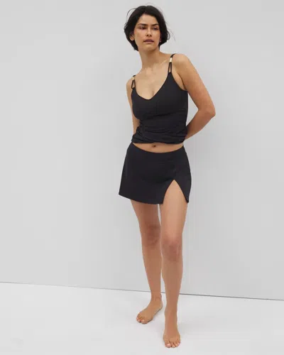 Soma Women's Bleu Rod Ring Me Up Skirted Swim Bottom In Black Size 18 |
