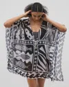 Soma Women's Catch Of The Day Caftan In Black Size Medium |  In Black
