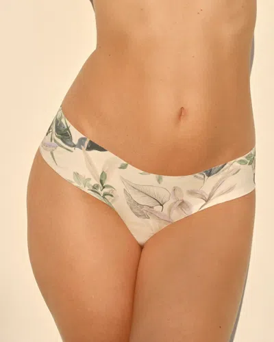 Soma Women's Cheeky Hipster Panty In Ivory Size Xs |  In Tropical Essence M Smoke