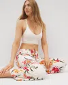 Soma Women's Cool Nights Cropped Pajama Pants In Ivory Size Large |  Mother's Day Pajamas