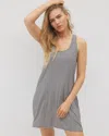 Soma Women's Cool Nights Sleep Tank Top Nightgown In Navy Blue Size Xs |