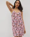 Soma Women's Cool Nights Strappy Nightgown In Pink Size Small |  In Parrot-ise Mini Lavender