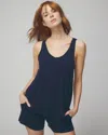 Soma Women's Cool Nights V-neck Sleep Tank Top In Navy Blue Size 2xl |  Mother's Day Pajamas In Nightfall Navy