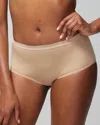Soma Women's Cotton Modern Brief Panty In Beige Nude Size 2xl |