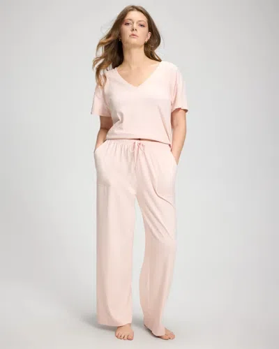 Soma Women's Cotton Pajama Pants In Pink Size Xs |  Pajama Sets In Pretty Pink