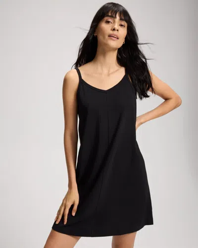 Soma Women's Cotton Relaxed Chemise In Black Size Xs |