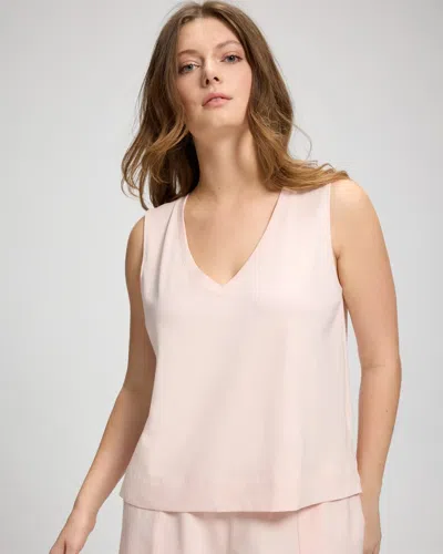 Soma Women's Cotton Scoop Neck Relaxed Fit Pajama Tank Top In Pink Size Small |  Pajama Sets In Pretty Pink