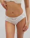 Soma Women's Embraceable Hipster Panty Crochet Lace In Ivory Size Xl |  In Ivory