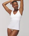Soma Enbliss Tank With Built-in Bra In White