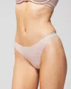 Soma Enbliss Soft Stretch Thong In Light Pink Nude