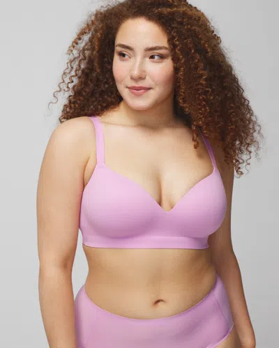 Soma Women's Enbliss Wireless Bra In Pink Size 36d |