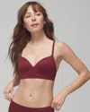 Soma Enbliss Wireless Bra In Red Size 40d |  Semi-annual Sale In Vermillion