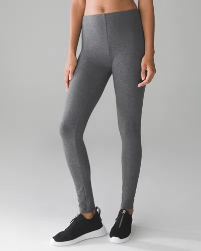Soma Women's Essential Leggings In Gray Size 2xl |  In Heather Quartz