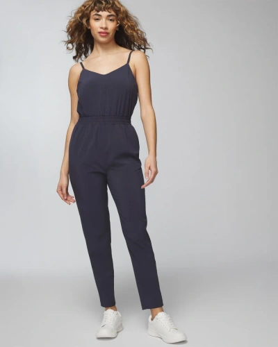 Soma Women's Everstretch Jumpsuit In Deep Purple Size Xl |