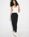 Soma Women's Tech Knit Ankle Pants In Black Size Xl |  In Black
