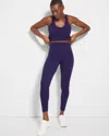 Soma Women's High-waist Pocket Leggings In Purple Size Large |  In Indigo Night