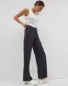 Soma Women's High-waist Wide-leg Pants In Blue Size Small |  In Polar Night