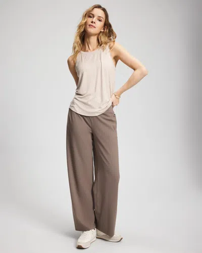 Soma Women's High-waist Wide-leg Pants In Brown Size Small |  In Dark Taupe