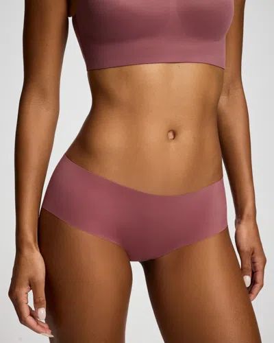 Soma Women's Hipster Panty In Pink Size Xs |  In Cocoa Rouge
